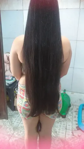 Vendo cabelo 100% virgem castanho escuro, mas informações chamar no direct
