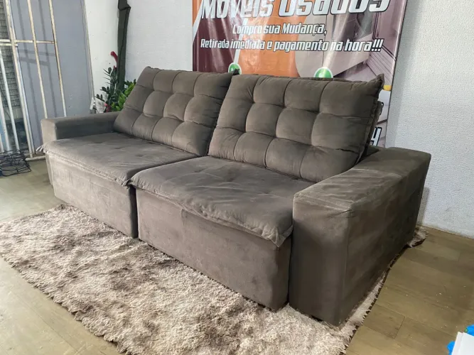 Sofa retrátil reclinável ótimo estado (entrego)
