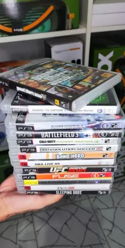 PS3 Jogos Original Semi Novos Bem Conservados em Promoção