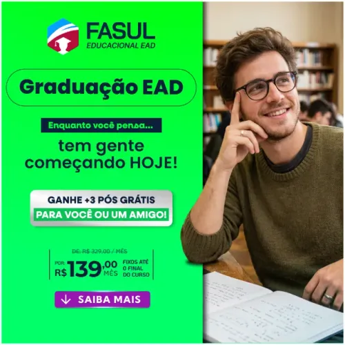 GRADUAÇÃO EAD COM MATRÍCULA GRÁTIS