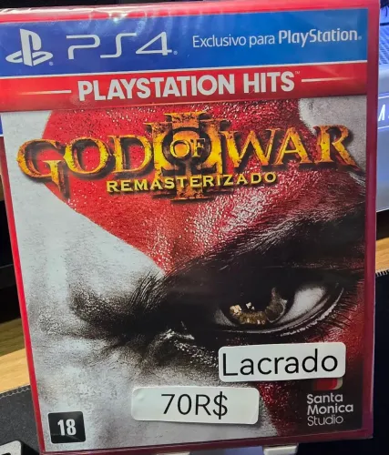 God of war 3 Remastered - PS4 Lacrado