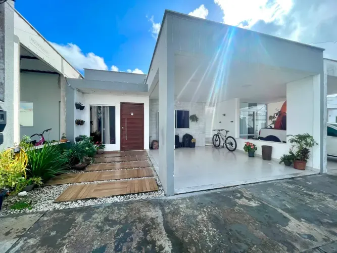 Casa térrea 3 quartos no SIM | Condomínio fechado - Feira de Santana - BA