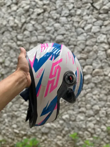 LS2 FF358 DRAZE WHATE BLUE PINK