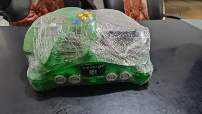 Nintendo 64 Edição Sabores Verde/Kiwi em Perfeito Estado