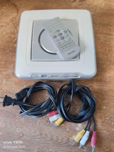 DVD PORTÁTIL PHILIPS DVP320 (ÓTIMO ESTADO)