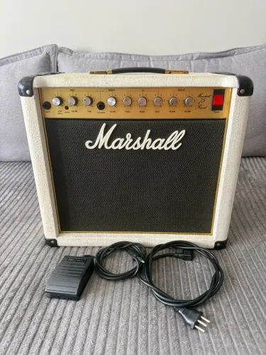 Marshall 75 Reverb 1985 (Modelo 5275) White Tolex - Made in England