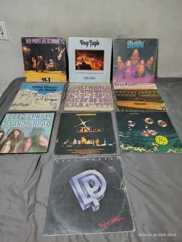 Coleção deep purple (vinil)
