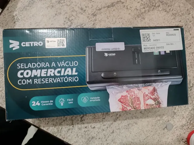 Seladora a vácuo profissional cetro nova