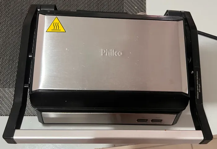 Grill e Sanduicheira Philco PGR21PI Maxx Clean 1000W - 127V