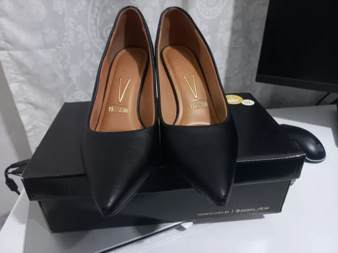 Sapato Vizzano Preto - Tamanho 35