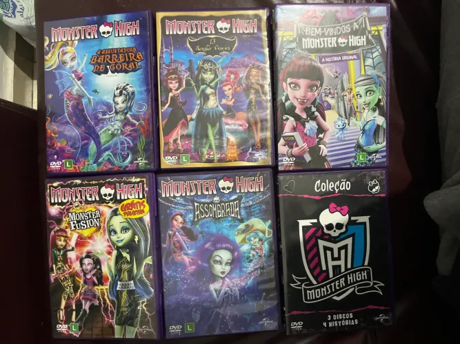 Monster High - Lote DVD
