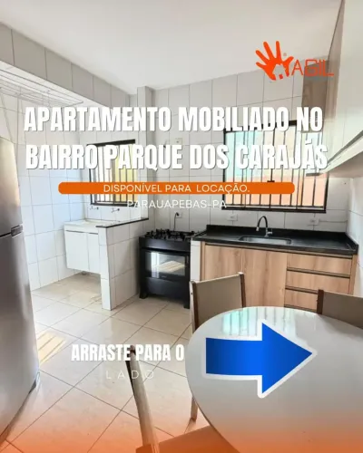 Imóvel para aluguel possui 60 metros quadrados com 2 quartos