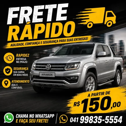 Frete e mudanças em Curitiba