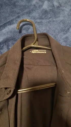 Camisa Aramis Urban Performance Manga Longa Preta
