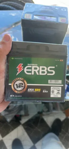 Bateria para moto erbs 5ah