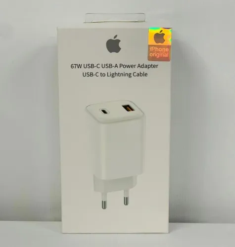 Carregador de iPhone C lightning 67w 