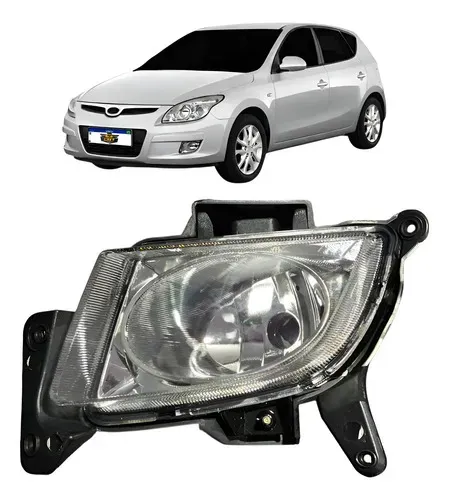 Farol De Milha Esquerdo Hyundai I30 2009 2010 2011 2012 Transparente