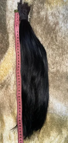 Cabelo humano 44 cm 