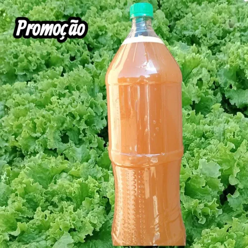 Adubo Orgânico líquido horta e jardim