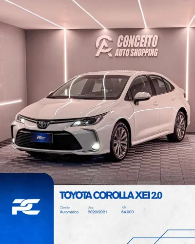 Toyota Corolla XEI 2.0 Flex 16V Aut. 2021