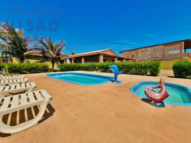 VENDE-SE CASA PORTEIRA FECHADA E BEIRA MAR EM TIBAU/RN
