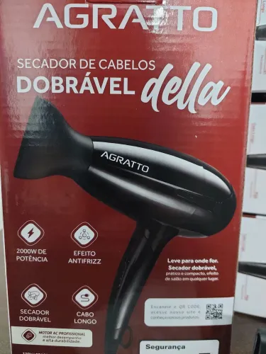 Secador de cabelo dobrável