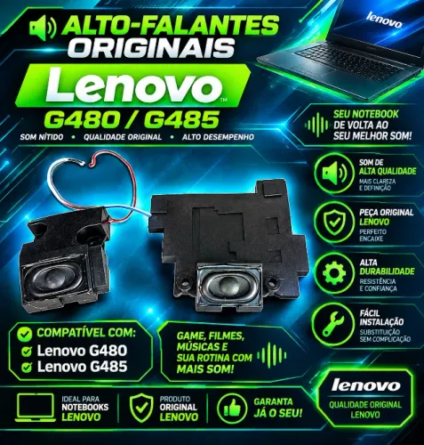 Alto-Falantes Originais LENOVO G480 G485