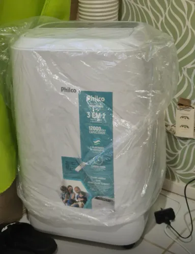 Ar Condicionado Portátil 12.000 BTUs Philco Frio Branco Voltagem 220