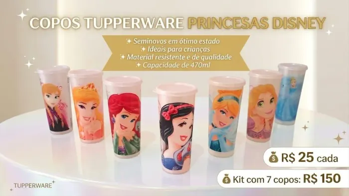 Seminovos tupperware