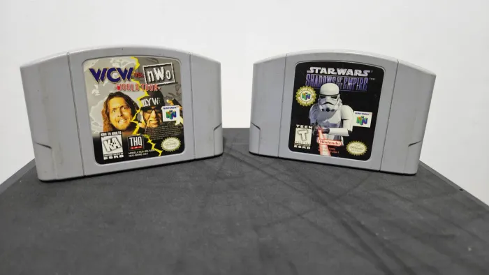 Jogos Nintendo 64 - Star Wars, WCW vs NWO