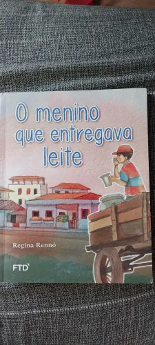 Livro paradidatico O menino que entregava leite