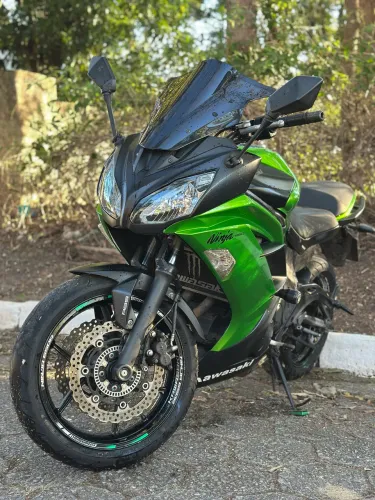 Linda ninja 650 com motor avariado!