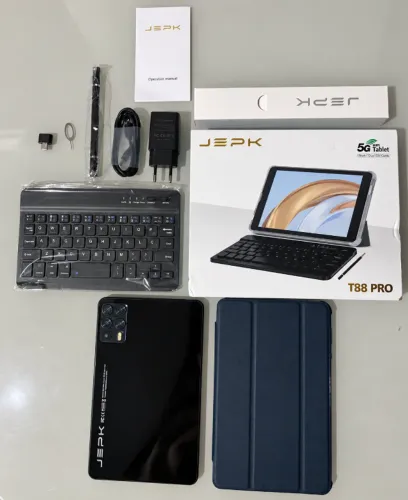Tablet T88 Pro 8GB RAM 512GB Wi-Fi 5G + Chip + Kit Completo