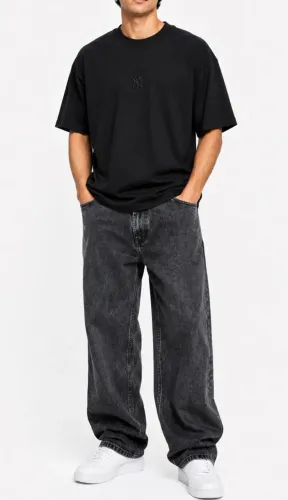 Kit Calça Baggy e Camisa Oversizer Suedine