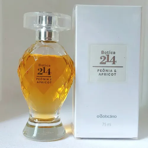 Peonia e Apricot 75ml Boticário Primeira Versão