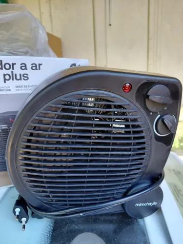 aquecedor portátil 220v na caixa