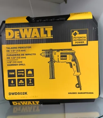 FURADEIRA DE IMPACTO 1/2" 127V - MALETA
