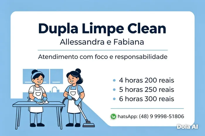 Diarista e faxina