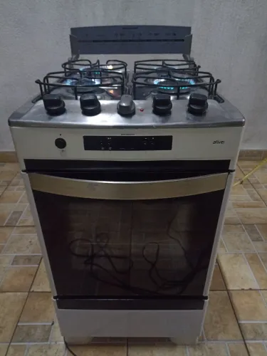 Fogão usado Brastemp Clean GRILL