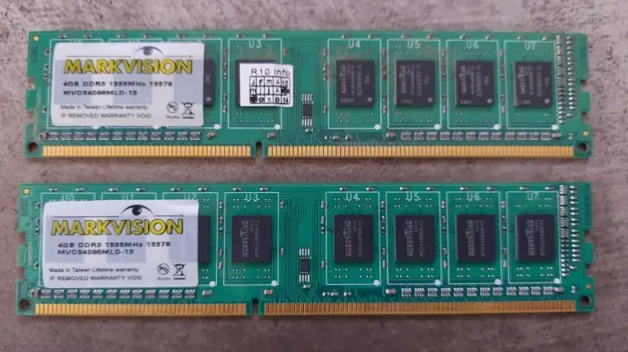 2x Memória DDR3 1333 Markvision - PC