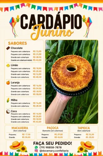 Bolos juninos 