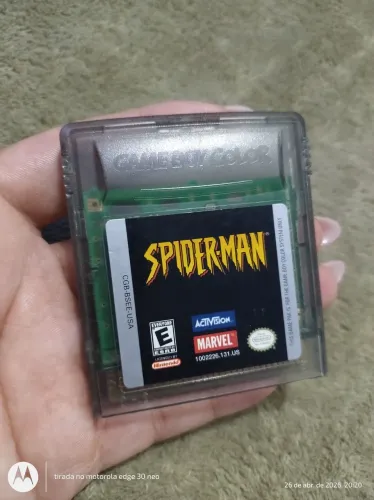 Spiderman game boy color original
