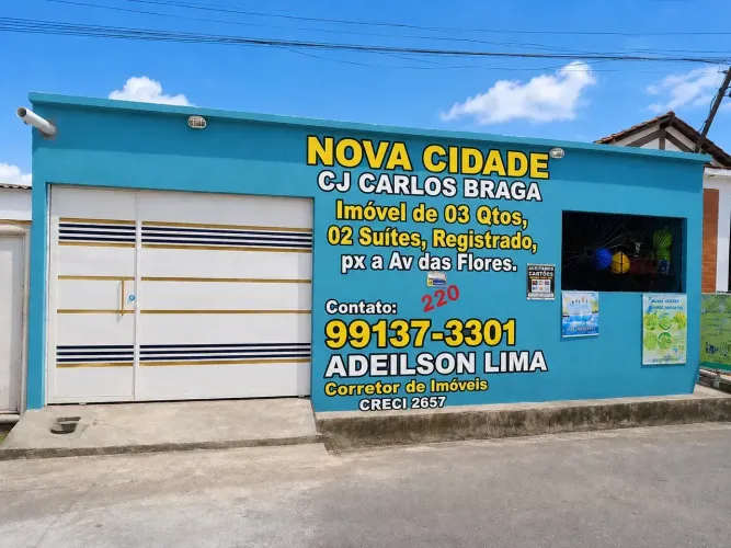 NOVA CIDADE, Excelente Imóvel de 03 Qtos, 02 Suítes