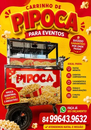 Carro de pipocas