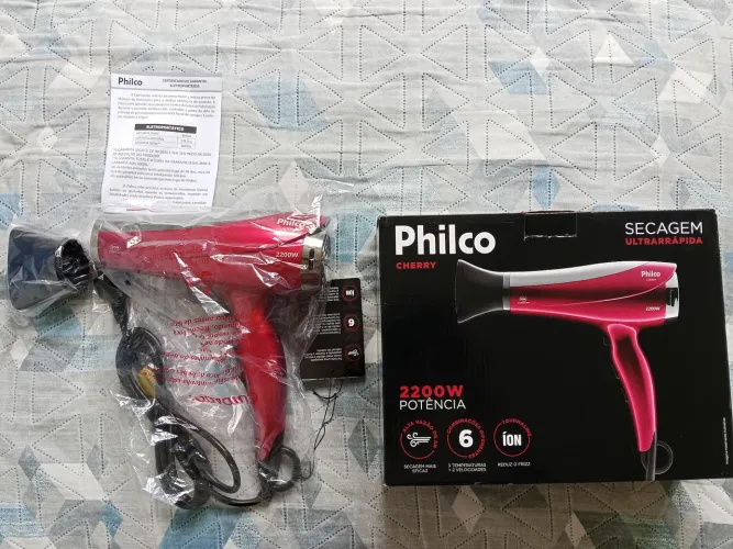Secador de cabelo novo nunca usado