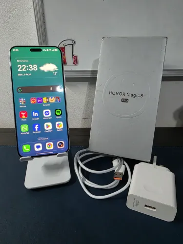 Honor Magic 8 Pro Global - Sky Cian - 48 ciclos