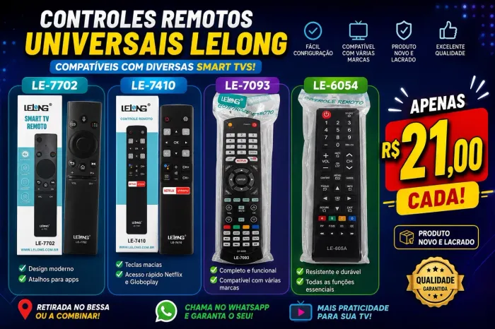 CONTROLES REMOTOS UNIVERSAIS LELONG 