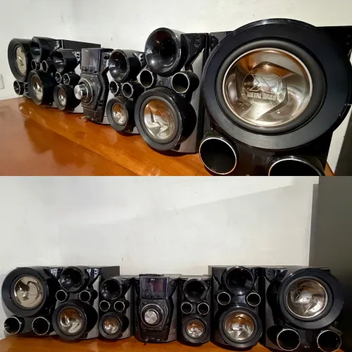 VENDE SE APARELHO DE SOM LG COMPLETO, com 6 CAIXAS DE SOM.