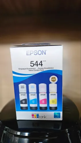 Kit 4 Tintas Original Epson 544 Preto Magenta Ciano Yellow Novo Lacrado