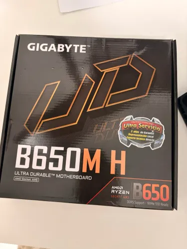 Placa mãe B650M H Nova